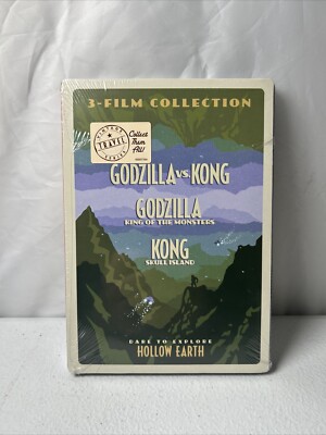 NEW sealed Godzilla vs King Kong 3 film collection RARE 2017-image