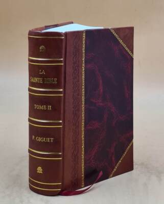La Sainte Bible. Traduction De L?Ancien Testament D?Apres Les Se [Leather Bound]-image