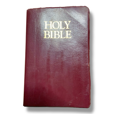 Holy Bible KJV Giant Print Reference Concordance Zondervan 1994-image