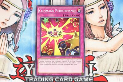 Yugioh Trap Card Command Performance SP15-EN046 1st Edition Common-image