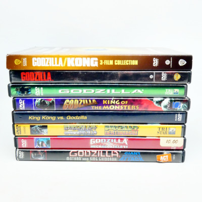 Lot Of 11 Godzilla Movies DVD Mothra & King Ghidorah Mechagodzilla 2 Space Godzi-image