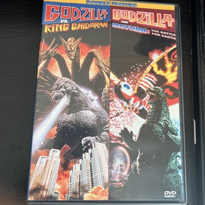 Godzilla Vs. Mothra/Godzilla Vs. King Ghidora (DVD, 1998, Closed Caption)-image