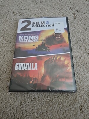 NEW Kong Skull Island 2017 And Godzilla 2014 2 Film DVD Collection Free Shipping-image