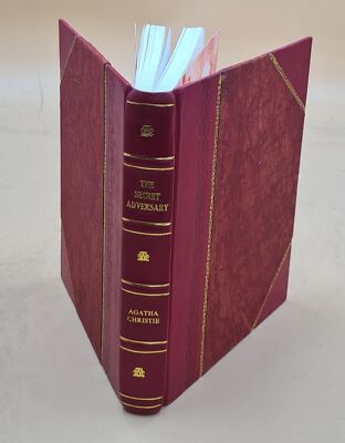 The Secret Adversary, By Agatha Christie .... 1922 [Leather Bound]-image