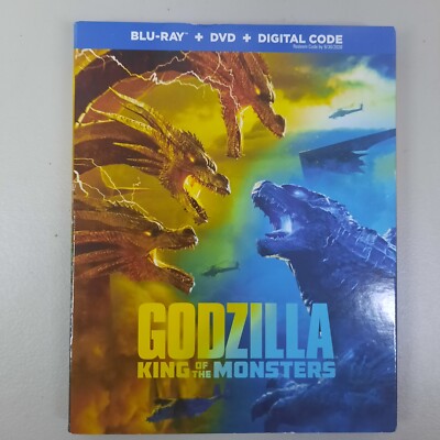 Godzilla: King of the Monsters (Blu-ray/DVD 2019) Slip Cover-image