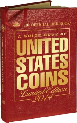 The Official Red Book Guide United States US Coins 2014 Leather Limited Edition-image