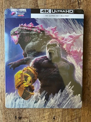 Godzilla X Kong: The New Empire w. Steelbook (4K UHD + Blu-ray, Region Free)-image