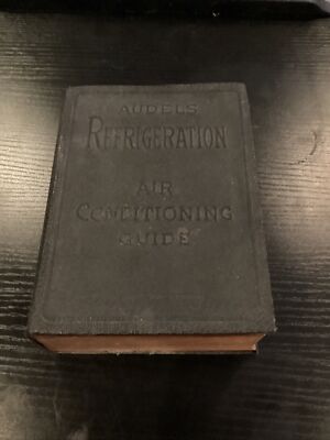 Vintage 1944 Audels Refrigeration and Air Conditioning Guide, Edwin P Anderson-image