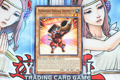 Yugioh Superheavy Samurai Trumpeter SP15-EN028 1st Edition Common-image