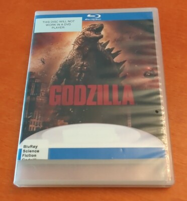 Godzilla Blu-ray Ken Watanabe  Bryan Cranston  Elizabeth Olsen  Gareth Edwards-image