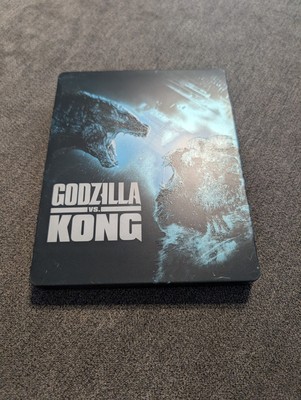 Godzilla vs Kong (2021) 4K+Blu-ray. Steelbook. Glow In The Dark Art-image
