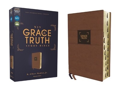 R. Albert Mohle NIV, The Grace and Truth Study Bible (Leather Bound) (UK IMPORT)-image