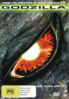Godzilla DVD | 1998 Version | Region 4 & 2-image