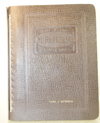 Deluxe Leather Mi-Reference Loose Leaf Personal Financial Reference Book 1977-image