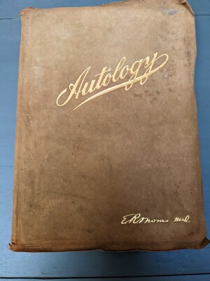 Rare Antique Autology Study Thyself and Autopathy Cure Thyself E.R. Moras M.D.-image