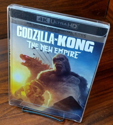 Godzilla x Kong The New Empire (4K-No Digital)-SLIPCOVER-w/PROTECTIVE SLEEVE-image