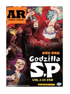 English dubbed of Godzilla S.P (1-13End) Anime DVD Region 0-image