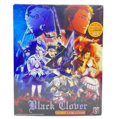 DVD Anime Black Clover Complete Boxset Season 1-4 Vol.1-170 End English Dubbed-image