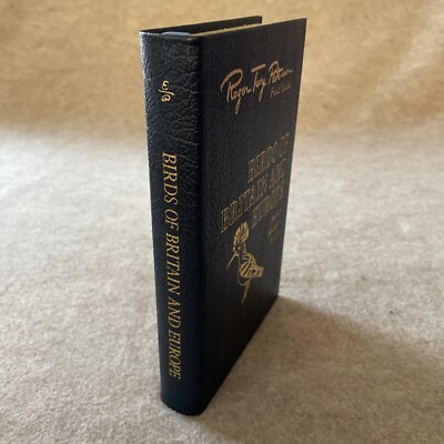 Easton Press Roger Tory Peterson Field Guide Birds of Britain and Europe MINT ND-image