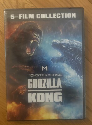 Godzilla / Kong Monsterverse 5-Film Collection DVD  new-image