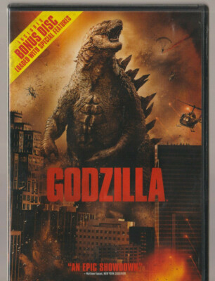 Godzilla 2014 Action Sci-fi Monster Movie DVD. Sally Hawkins, Bryan M28-image