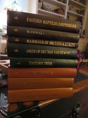 8 total Roger Tory Peterson books mammals reptiles birds trees shells seashore-image