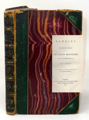 1848 Leather Hiking Travel Hartz Harz Mtns Switzerland Saxony Eric Bjornstad-image