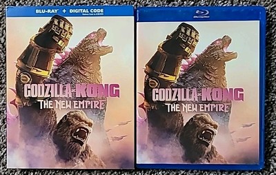 Godzilla X Kong: the New Empire (Blu-ray, 2024) With Slip Cover -image