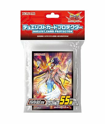 YuGiOh ARC-V Starter Deck 2016 Sleeve Protector 55pcs EM Slyhand Magician JAPAN-image