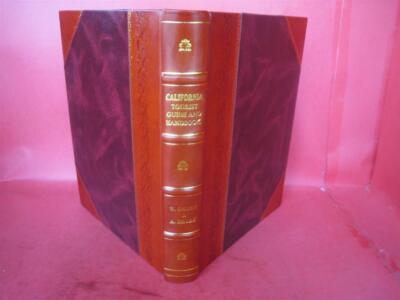 California tourist guide and handbook 1913 [Leather Bound]-image