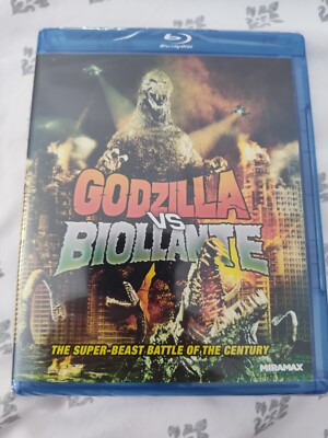 Godzilla Vs. Biollante (Blu-ray Disc, 2014) NEW-image