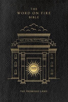 The Word on Fire Bible: The Promised Land Volume 4 by Robert Barron Leather Book-image