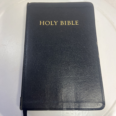 1989 Nelson Holy Bible KJV Reference Edition Red Letter 2005 Leather Indexed-image