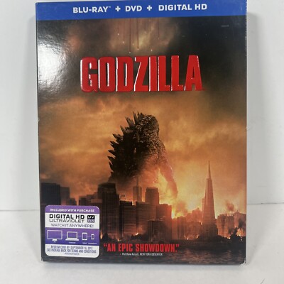Godzilla (Blu-ray + DVD + Digital HD UltraViolet Combo Pack) DVDs-image