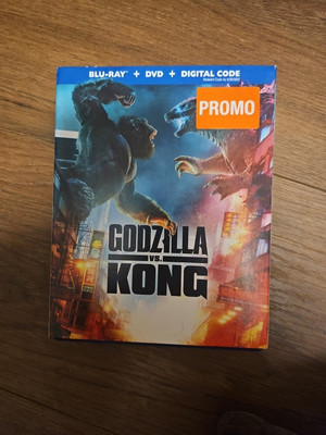 Godzilla Vs. Kong PROMO EDITION Blu-Ray With Slipcover Warner Brothers-image