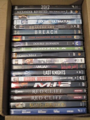 Your choice Action movies on DVD for sale or BUY THE WHOLE BOX - NTSC format-image