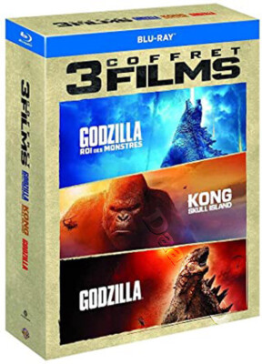 Godzilla,  King of the Monsters, Kong: Skull Island NEW Blu-Ray 3-Disc BoxSet-image
