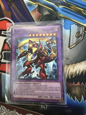 Yu-Gi-Oh! TCG Rune-Eyes Pendulum Dragon Star Pack Arc-V SP15-EN032 1st...-image