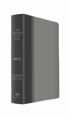 The Jeremiah Study Bible, NIV: (Gray w/ burnished edges) LeatherLuxe®: What It -image