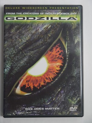 (D-19) Godzilla, Deluxe Widescreen Presentation. DVD-image