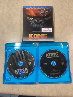 Kong: Skull Island (Blu-ray + DVD) - Target Exclusive w/ Lenticular Slipcover-image