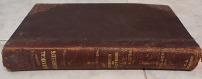 A Text-Book on Mechanical Engineering. I.C.S. 1898 Leather School Book-image