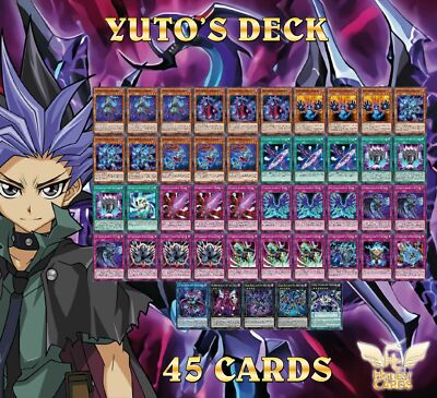 YuGiOh Arc-V! Complete Yuto Deck! Phantom Knights + Dark Rebellion XYZ D + Bonus-image