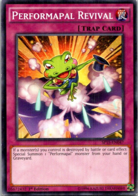 Performapal Revival SP15-EN047 Yu-Gi-Oh! Light Play 1st Edition-image