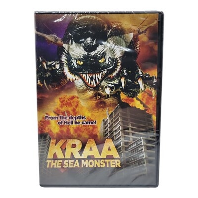 Kraa The Sea Monster DVD Sci-Fi Action Godzilla Fantasy Cult 90s Retro-image