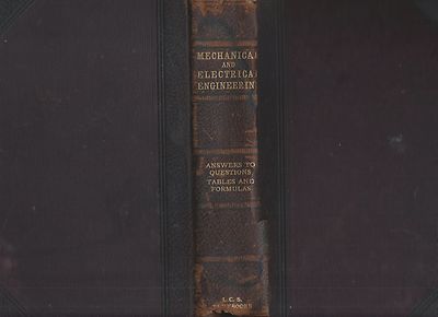 Mechanical & electrical engineering answers to questions 1899 intl textbook-image