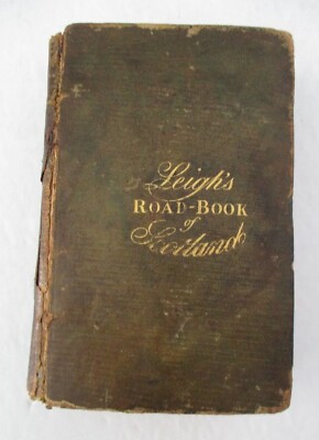 1836 LEIGH'S New POCKET ROAD-BOOK of SCOTLAND, with Maps-image