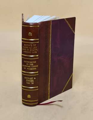 Reports Of Cases At Law And In Equity Argued And Determined In T [Leather Bound]-image