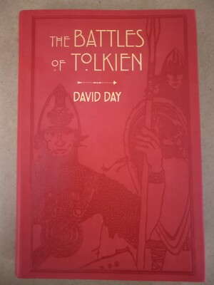 THE BATTLES OF TOLKIEN David Day Illustrated Guide Flexi Bound Faux Leather 2017-image