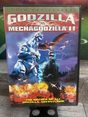 RARE Godzilla Vs Mechagodzilla II DVD 50TH ANNIVERSARY 1993 Toho Sony OOP-image